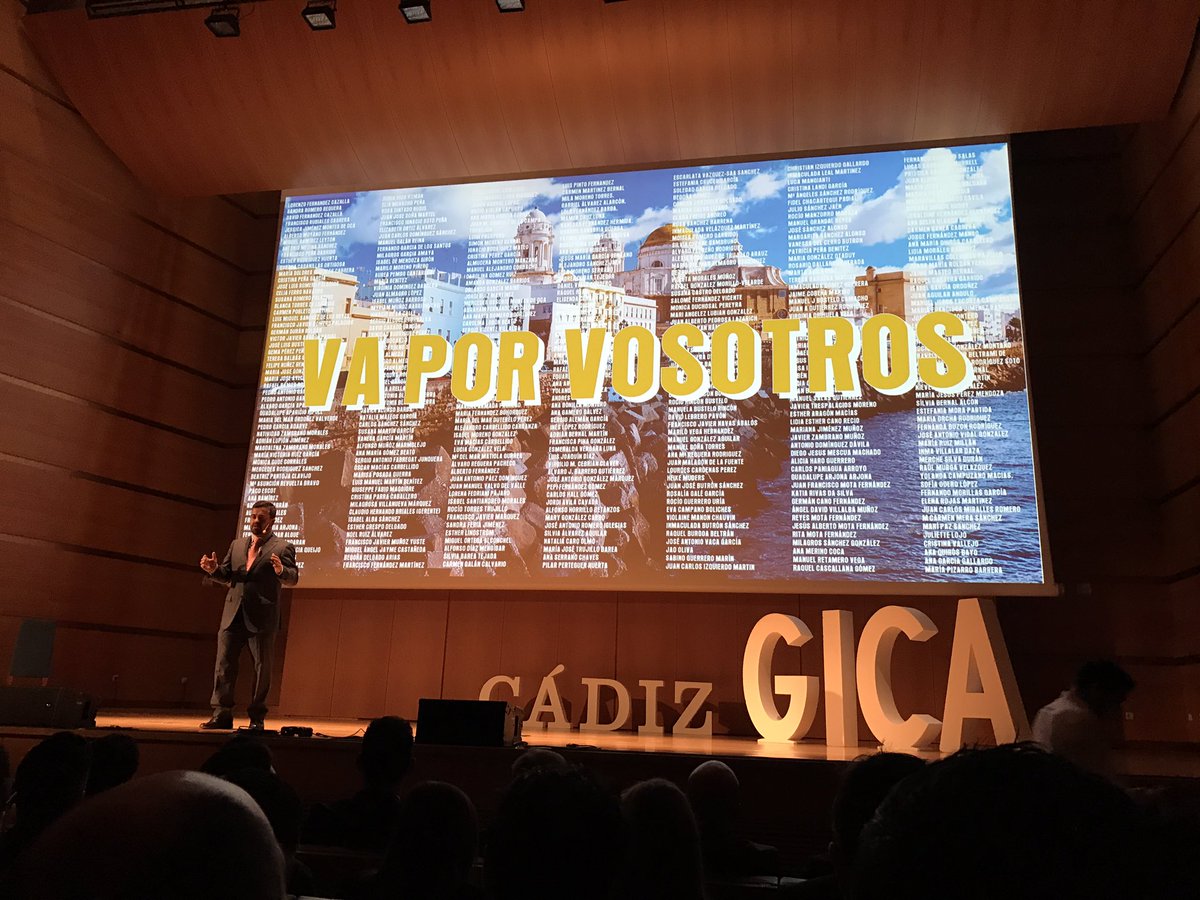 Llegó el día! Hoy tenemos el placer de asistir a la #6ConvencionGICA, el evento inmobiliario que reune a mas de 500 profesionales del sector