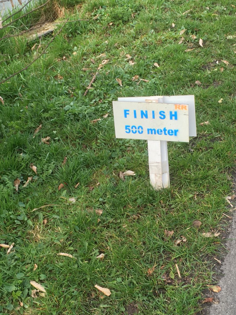 Het parcours ligt er mooi bij. Tot vanmiddag bij de #raitdaiprun in #sauwerd