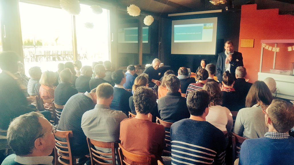 En direct de l'AG <a href="/AIISALILLE/">AI ISA Réseau Alumni</a> Association des Ingénieurs @ISA_Lille