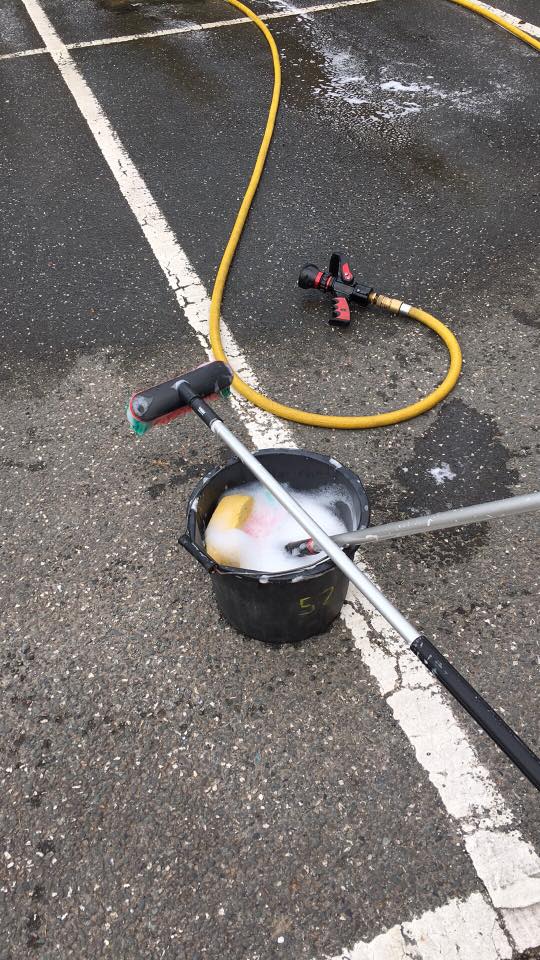 CornwallFRS's tweet photo. If you're planning to wash your car this weekend, don't! Let us do it for you! Pop along to #StIves @Tesco today from 10am - 1pm and we'll get to work for a donation to The Fire Fighters Charity @firefighters999 @Cornwall_FFC . Give the firefighters a follow too @StIvesCFRS https://t.co/ovvuJjPnoK