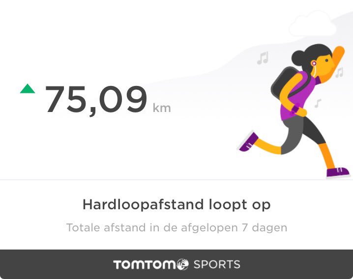 MyDailyGarbage's tweet photo. Deze week 75km gemaakt🏃🏻‍♀️🏃🏻‍♀️🏃🏻‍♀️En omdat hardlopen met een doel leuker is schreef ik me in voor #deloopvanleidscherijn. Nu nog een leuke hele marathon uitzoeken voor het najaar. https://t.co/TedvYazpn2