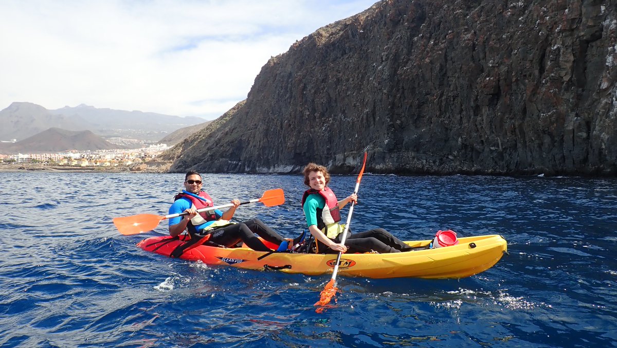 VegnAdventurist's tweet photo. @Intrepid_AdvMag @VertebratePub #IAMintrepid Hiking #Tenerife & Teide national park and finishing with kayaking and snorkelling with bull rays and green turtles :) Best trip to date https://t.co/OHzfDUoD79