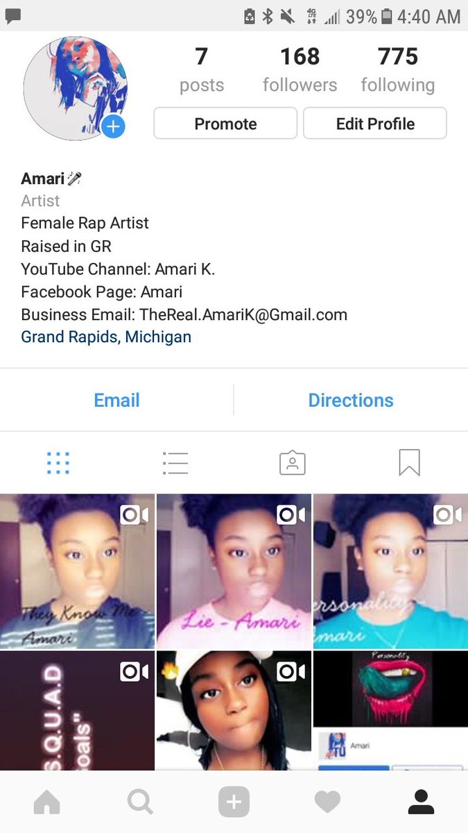 TheRealAmariK's tweet photo. Be sure to check out the new Instagram page!🔥 You can also catch sneak peaks and album releases on there as Well! Follow me @_Amariofficial on insta!📸 #ImMakingMyWay! https://t.co/k1AghvFlMe