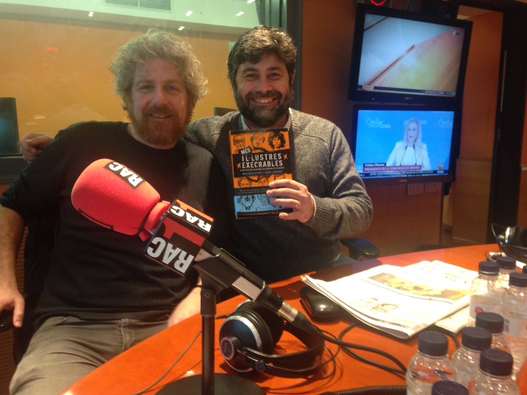 Via lliure RAC1 (@vialliure) on Twitter photo Voleu un llibre dels Il•lustres Execrables @IlExecrables? Un 'Més il•lustres execrables'? Feu-nos follow i retuit i entrareu al sorteig d'uns quants exemplars! Ah! En @acaradeperro i en <a href="/Malcolm_9/">Malcolm Otero Barral</a> no van amb el premi... Voleu un llibre dels Il•lustres Execrables @IlExecrables? Un 'Més il•lustres execrables'? Feu-nos follow i retuit i entrareu al sorteig d'uns quants exemplars! Ah! En @acaradeperro i en <a href="/Malcolm_9/">Malcolm Otero Barral</a> no van amb el premi...