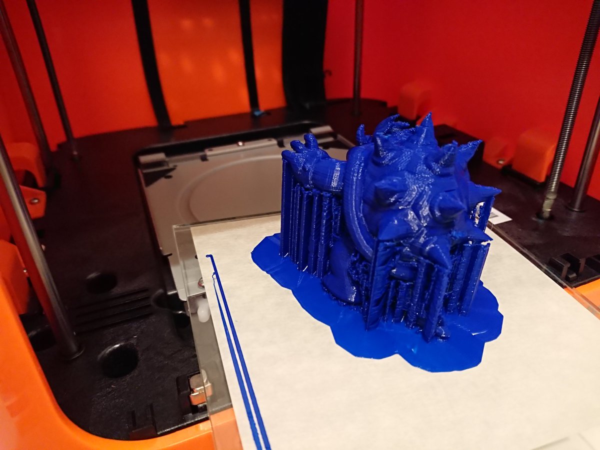 3_daddict's tweet image. #impression3D #bowser #thwomp #mario #Nintendo #daVinciNano  #200microns #Geek #3Dprinting #xyzprinting