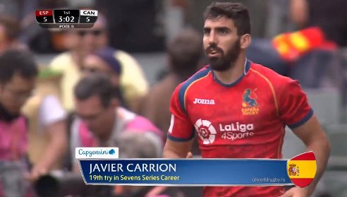 ferugby's tweet image. #ESPvCAN | Patadita de @PaquitoHdez y ensayazo de Carrión para empatar el partido!! España 5-5 @CanadaSevens #VamosLeones #TeamESP