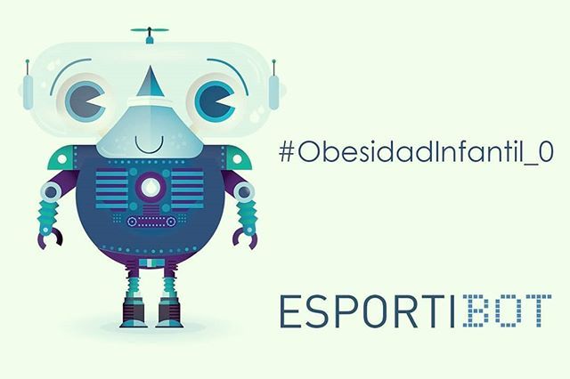 manuel__esc's tweet photo. Hoy con ocasión del #DiaMundialDeLaSalud, que siempre es #7Verde, la imagen no puede ser otra que #EsportiBot, nuestro proyecto #colaborativo para lograr una #obesidadInfantil_0. #ehalth #salud #innovacion. https://t.co/zslnIvcwHc https://t.co/3HPhn2NgHm