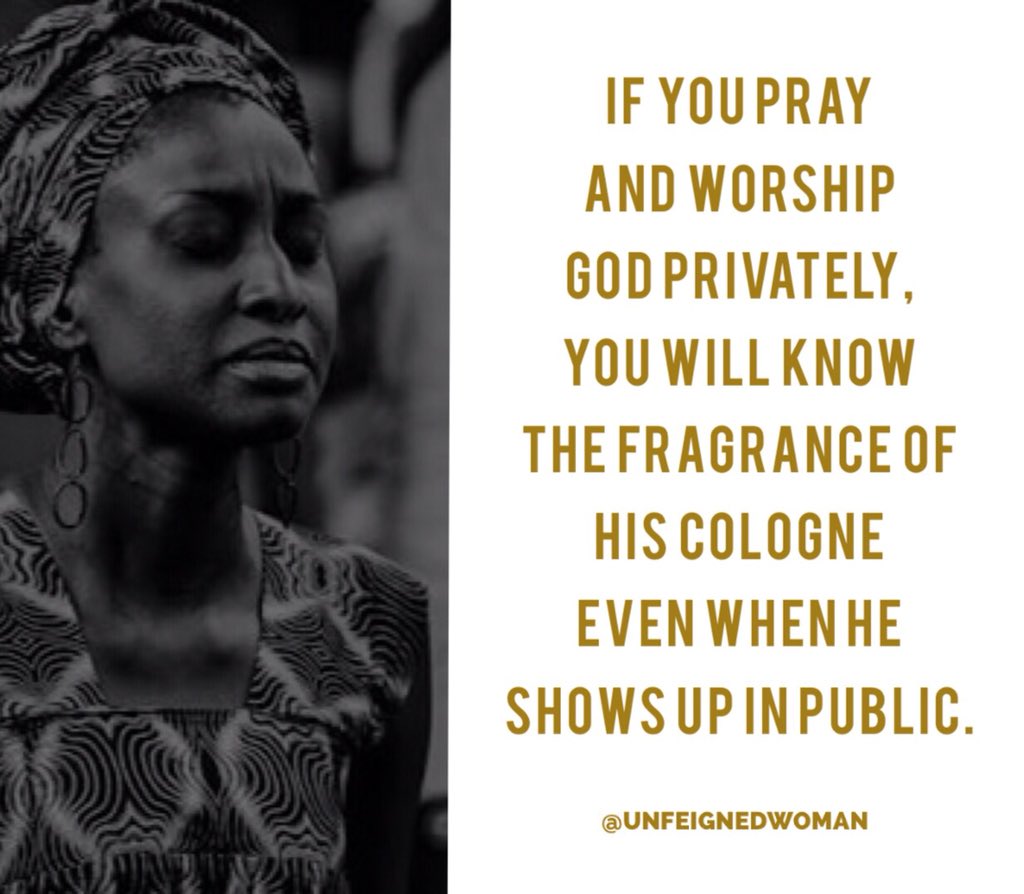 UnfeignedWoman's tweet photo. Unfeigned Members. 

It’s Saturday, let’s take some time out to pray and worship God privately. 💛
.
#UnfeignedWoman #ChristianWoman #Christian #Woman #Christ #Scripture #BibleVerse #Bible #Worship #Prayer #Pray #God https://t.co/1dbzMOS2VY