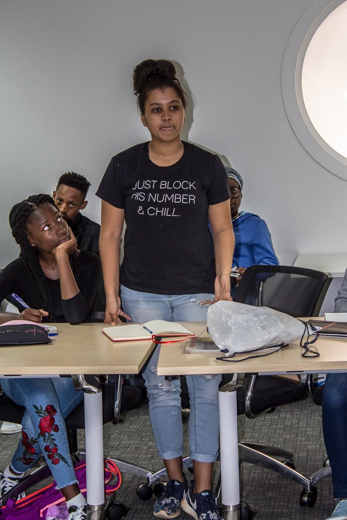 yledsa's tweet photo. #GOALSETTINGMODULE3 is the topic of the day with our Incredible Facilitator Faith Moeletsane,&the question of the day is,Do you set Goals as a young person? Do you know about the govt's NDP and how they plan to implement their goals @CocaCola #YLEDGREATGEN2018 @Tshepo1Million https://t.co/ZoYZlp2tKO