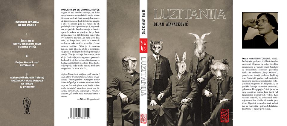 Fantastic cover illustration and even better book #Luzitanija by #DejanAtanackovic