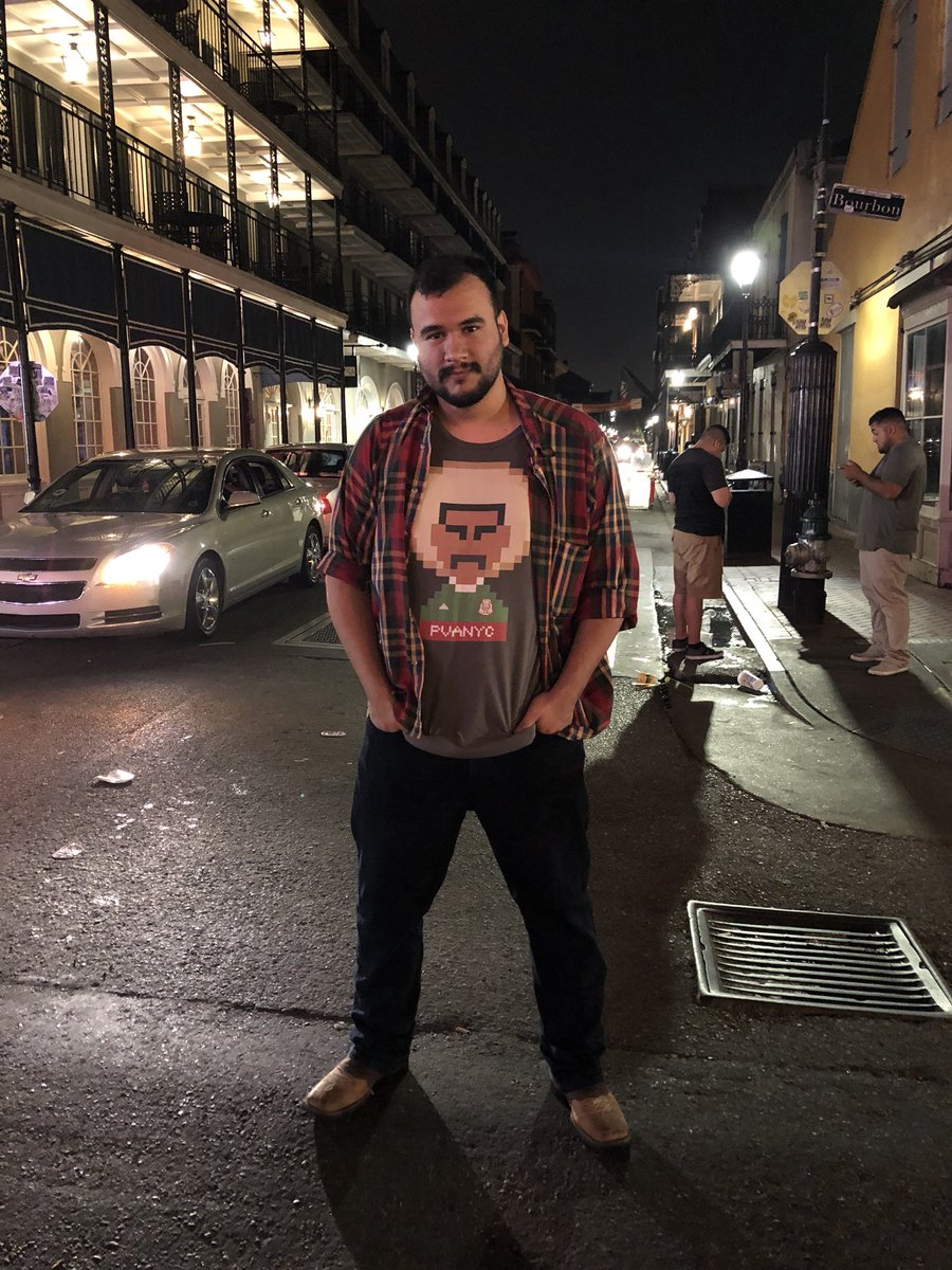 PVANYC's tweet photo. PVANYC OUT IN NOLA. https://t.co/R4qtEg5ZKI