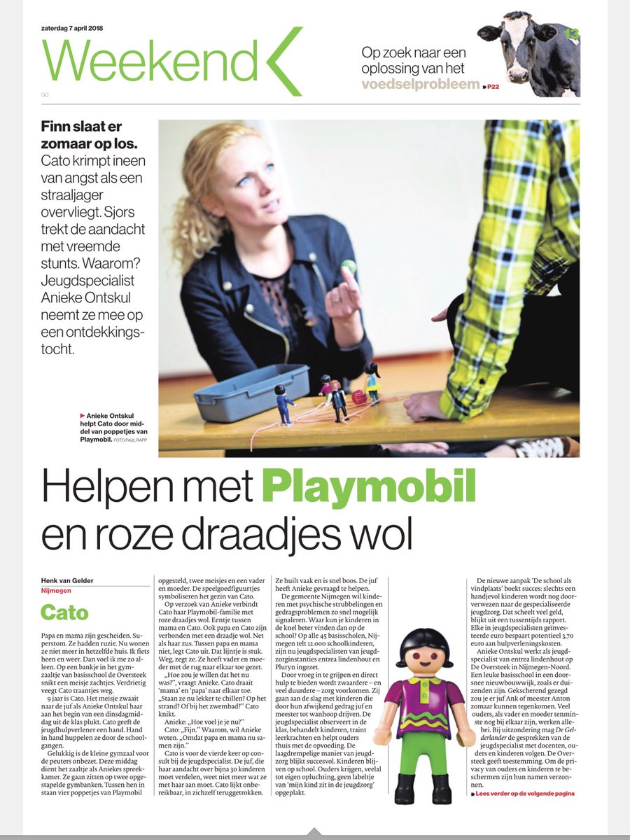 MarcelQ's tweet photo. Jeugdspecialist van De School Als Vindplaats #DSAV helpt voorkomen dat zwaardere zorg later nodig wordt. Top-exertise inzetten voor #vroegsignaling en #vroeginterventie. #jeugdzorg zoals bedoeld in de transformatie. Vandaag in De Gelderlander. @entrealindenht https://t.co/RdAN4c8G2D