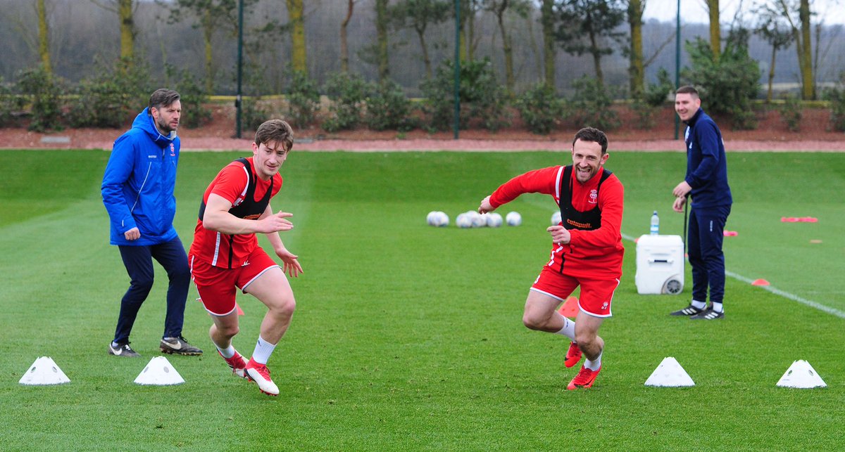 LincolnCity_FC's tweet photo. The camp are in great sprits ahead of Sunday’s @CheckatradeTrpy final! 😄

#ImpsAsOne 🔴⚪️ https://t.co/o5eUGcsV6j