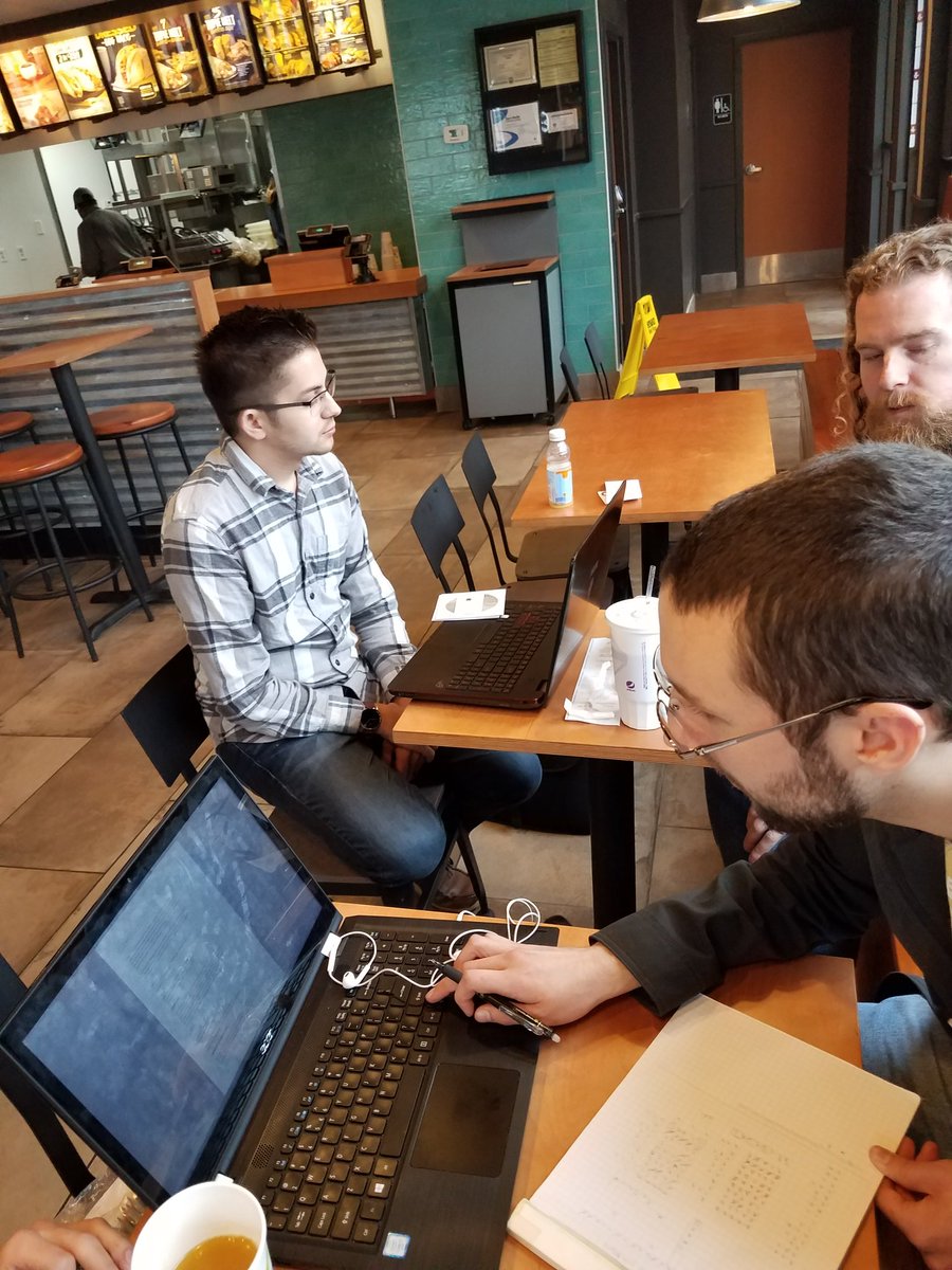 ZDunda's tweet photo. Wow, for the 5th year in a row, the first Clue led us to Taco Bell! Crazy!
#GAC2018 #LulasTools https://t.co/fNdHylaXxg