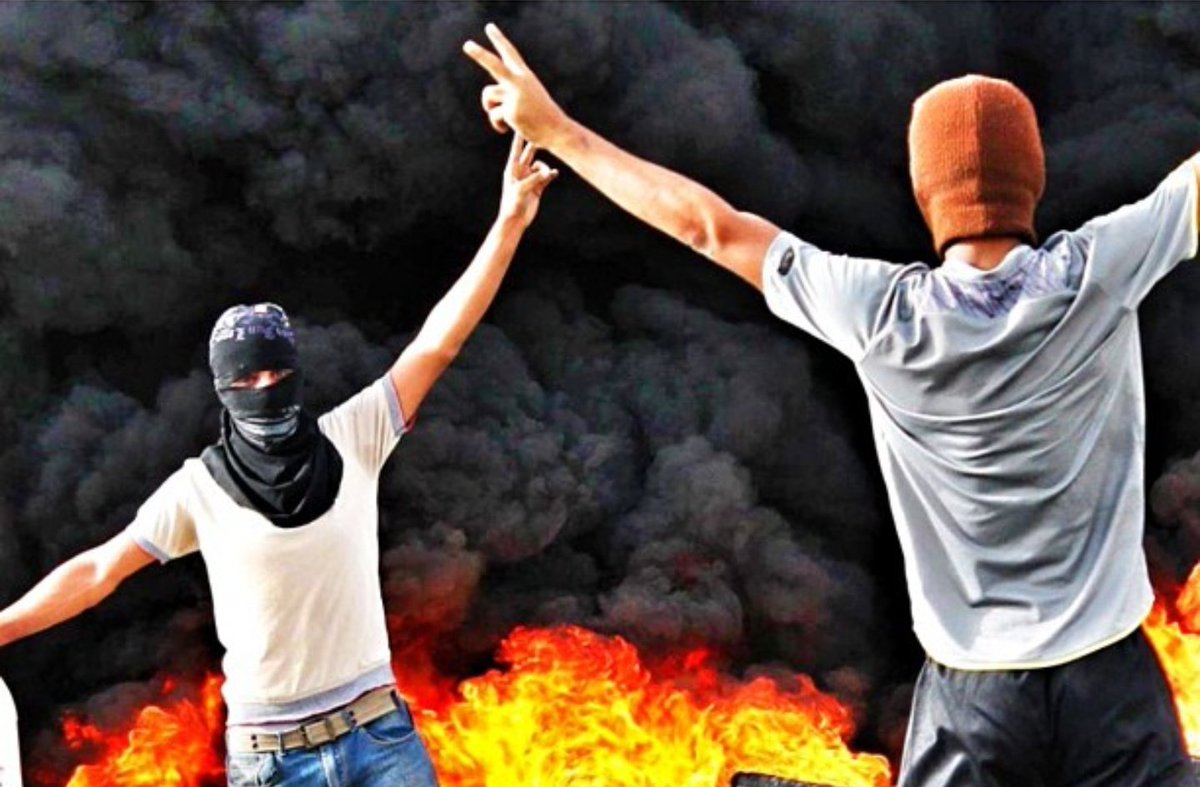 bh14_f's tweet photo. شبه بين فلسطين والبحرين ، شعبان يواجهان الاحتلال والظلم والتسلط 
#جمعة_الكوشوك
#البحرين_المحتلة 
#مع_الثوار https://t.co/9lqeWeW1A8