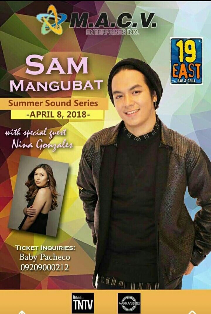 SamNaticsss's tweet photo. Angels!! Bukas na po ito. Spend your Sunday night with @sammangubat.❤️😘 Get your tickets now. See poster for details.. Kitakits!😘😇 https://t.co/qZaUpxhqP6