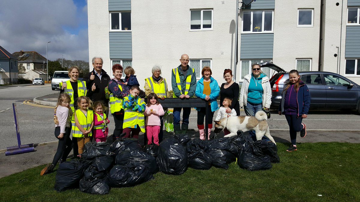 Well done Penn An Dre! #Truro
#citycleanupweek 2018