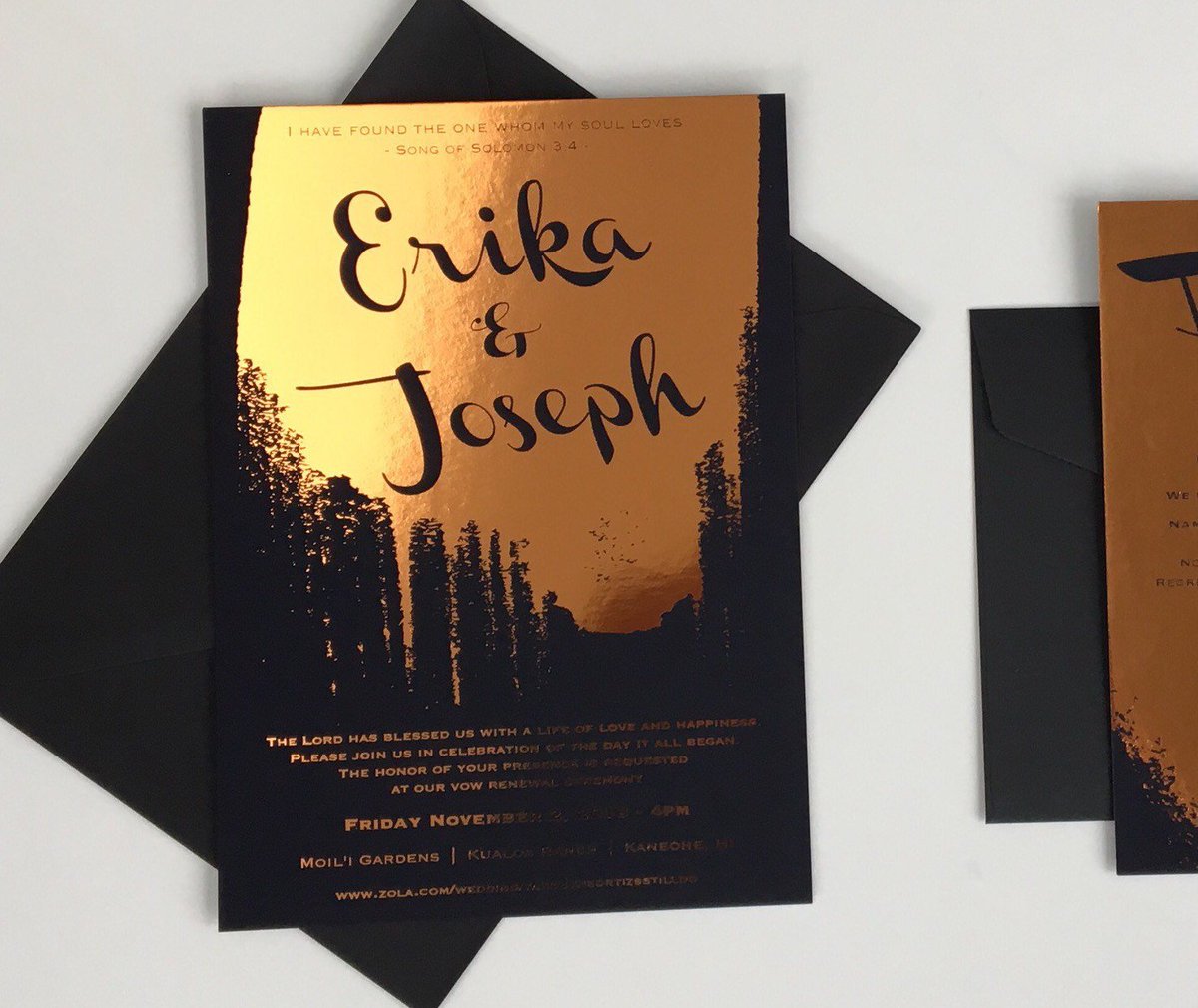 Excited to share the latest addition to my #etsy shop: Luxury Invitation,Copper Foil Invite,Wedding Invitation,Black and Copper,Copper Wedding Invitation,Alternative Wedding,Milestone Birthday etsy.me/2qcKxAN #weddings #invitation #alternativewedding #luxuryinv