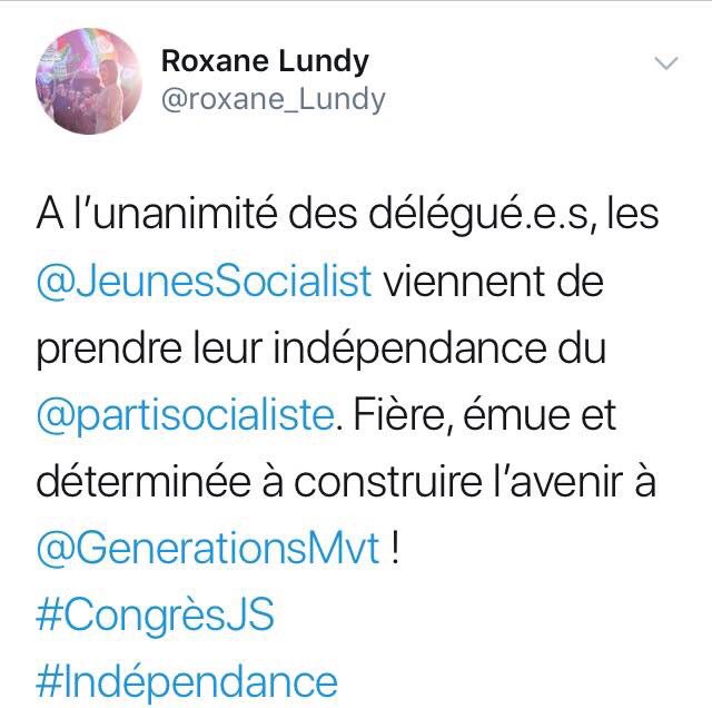 RemiMarchand's tweet photo. Une unanimité très Stalinienne !
#CongresPS #CongresMJS #PS #MJS #Hamon #GenerationsLeMouvement https://t.co/v82BRqS8de