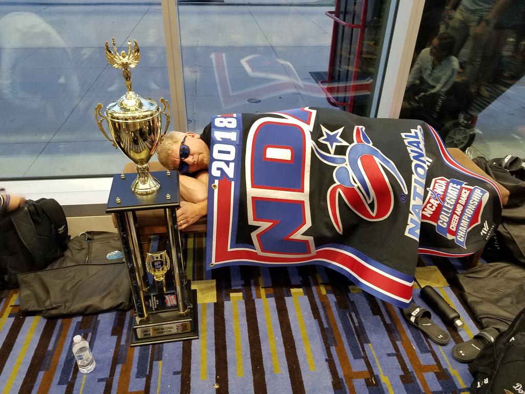 schweba's tweet image. long day at nationals, well worth the wait. #lionettes