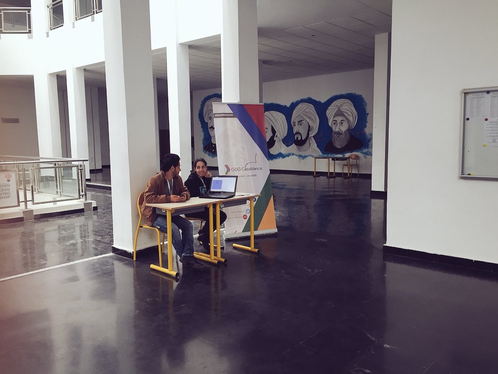 GDGCasablanca's tweet photo. We are waiting for your #googleStudyJams #google #Gdgcasablanca #2session https://t.co/WUO5aKcalr