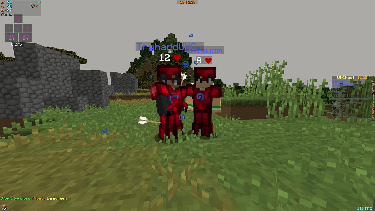 SCGames_MC's tweet photo. Bravo à TryhardUHC_ et setsuom pour leur victoire avec 7 kills ! https://t.co/rsfByCZeuD