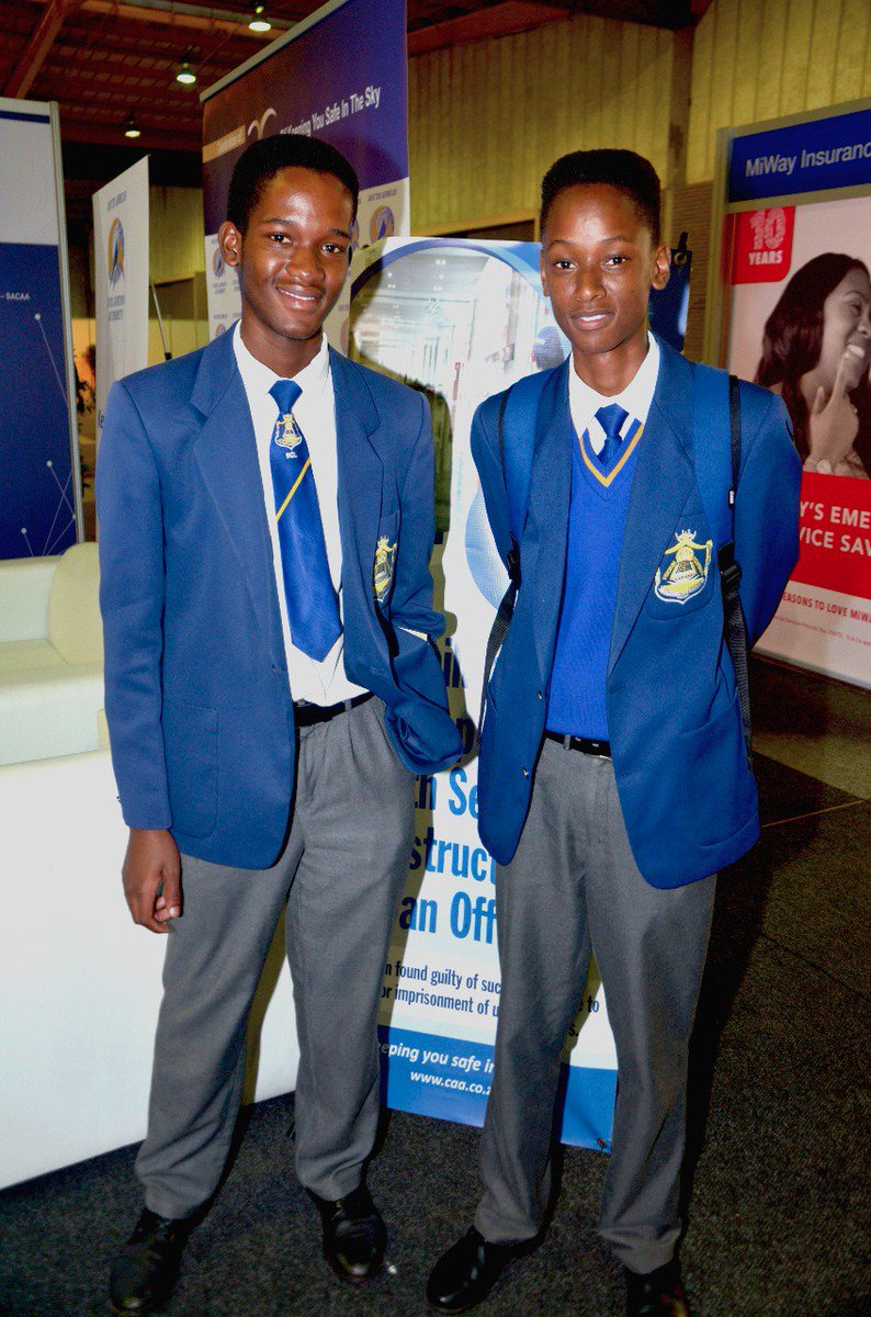 OfficialSACAA's tweet photo. Day 5 of the #Randshow2018 started on a high note as young #Aviators from Badirile High School descended upon the #SACAA stall. Elias Motloung, Airports &amp;Airlines inspection is seen engaging learners on the various opportunities in aviation.
 #20yearsofkeepingyousafeinthesky https://t.co/omYOpXdQ6a