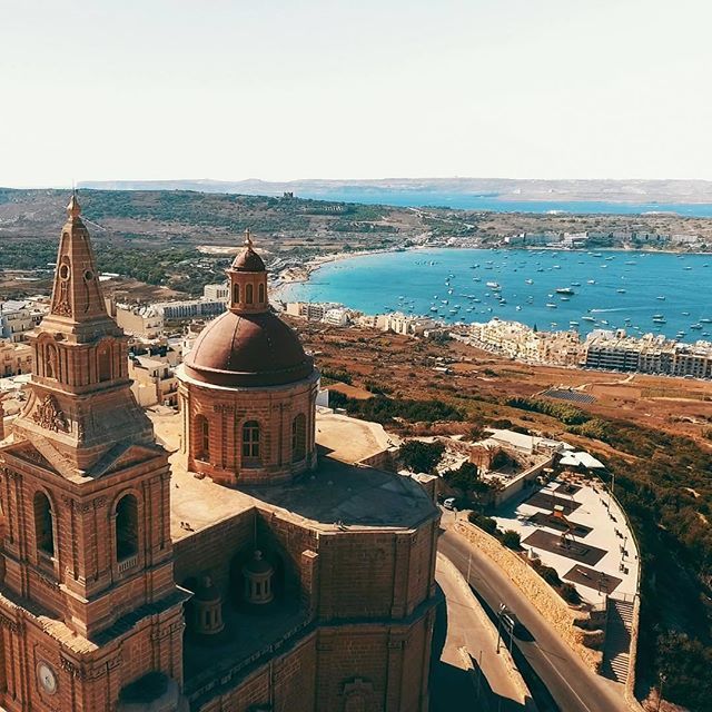 maltatoday's tweet photo. Just take a look at this view y'all ๐ฅ
Shot by @hili_adventures, capturing the #Mellieha Parish church and #Ghadira bay โค
Don't forget to use #maltatoday to be featured!
#malta #islandlife #lovemalta #isitsummeryet #postcardorreallife #postcard https://t.co/fAjm5haCBr https://t.co/Doo1ePiad9