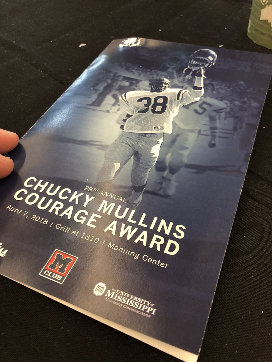 RossBjorkAD's tweet photo. Great morning &amp; proud of CJ Moore as 2018 Chucky Mullins Courage Award. https://t.co/JWtKLapJnv