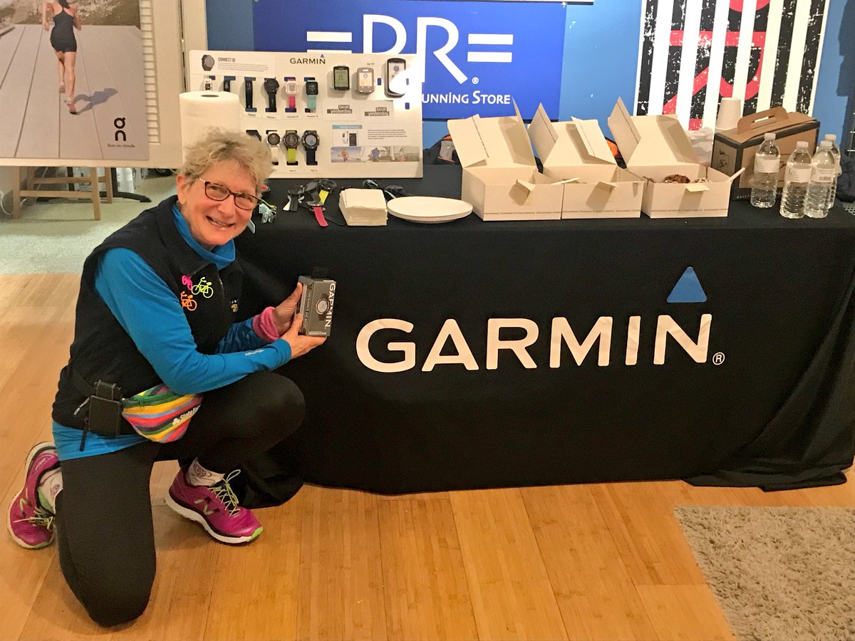 PRR_DC's tweet photo. Congrats to Karen. She won a @Garmin Forerunner 645 Music by participating in the @GarminFitness @cucb Shakeout Run earlier this morning.
#BeatYesterday #PRinDC #PRRunningFamily https://t.co/n5PdWu8swM