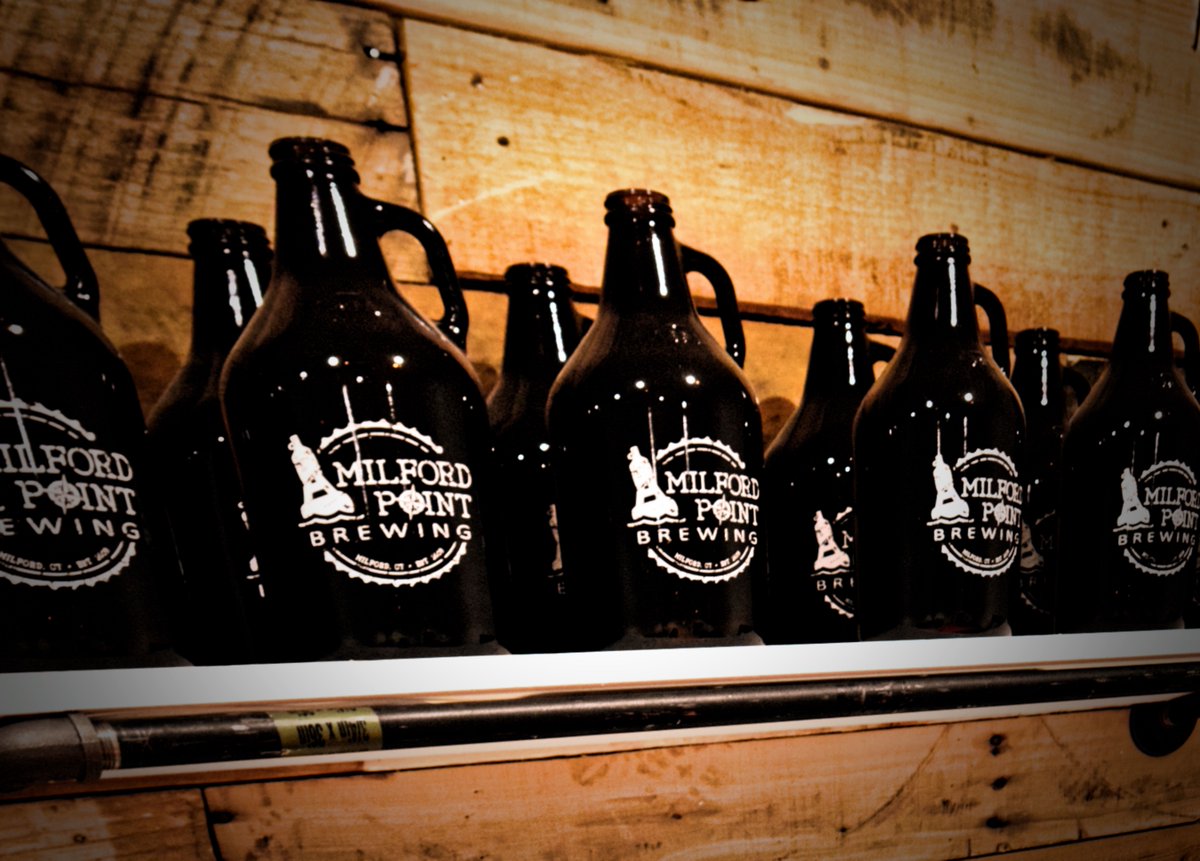 ElisOrangeCT's tweet photo. Please join us in toasting Milford's first brewery officially opening for business today, Milford Point Brewing Company! Their ribbon cutting ceremony is at noon (230 Woodmont Road, Milford, CT). Make sure you stop by to fill a growler and show your support! https://t.co/2sVo9cI57H