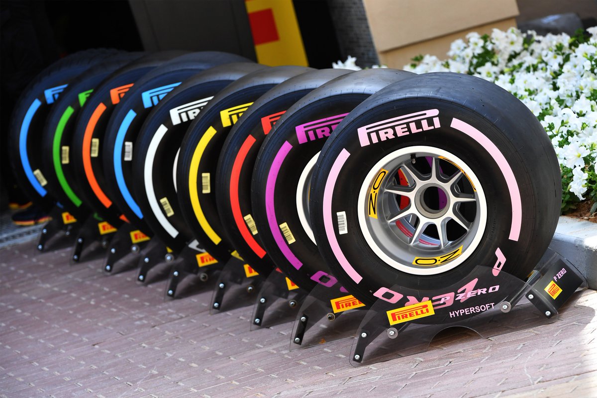 F1's tweet photo. Pirelli reduces tread depth for Barcelona, Silverstone &amp; Paul Ricard >> https://t.co/IKylzNzKPS

#F1 https://t.co/5xFG4Vzc3X