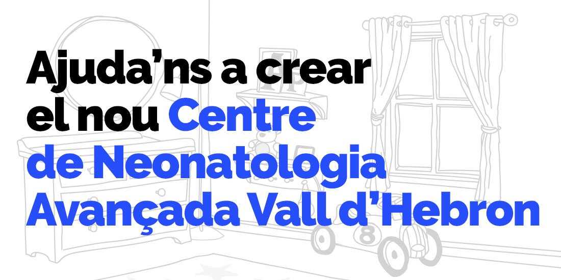 vallhebron's tweet photo. Volem que els nens i nenes prematurs, les seves famílies i els professionals que els atenen, disposin d'un espai adient que els ajudi en la seva recuperació. Col·labora en la construcció del Nou Centre de Neonatologia Avançada: https://t.co/vk6GQGMCzb https://t.co/ZnTG0s5YDZ