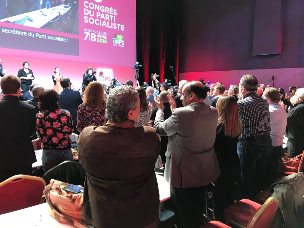 fede_ps44's tweet photo. @faureolivier est notre 1er secrétaire national. #CongrèsPS #Aubervilliers https://t.co/IGSdMf1HYv