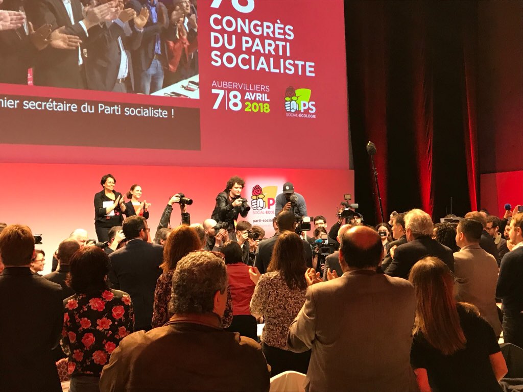 fede_ps44's tweet photo. @faureolivier est notre 1er secrétaire national. #CongrèsPS #Aubervilliers https://t.co/IGSdMf1HYv