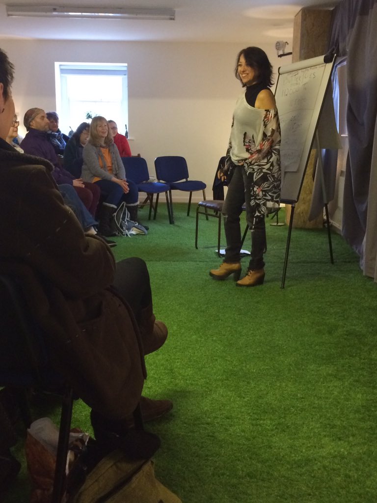 settlestories's tweet photo. Ana Maria Lines begins her performance of 'On the Wings of Butterflies' ... #storyfest2018 https://t.co/1WSCd0t5bV