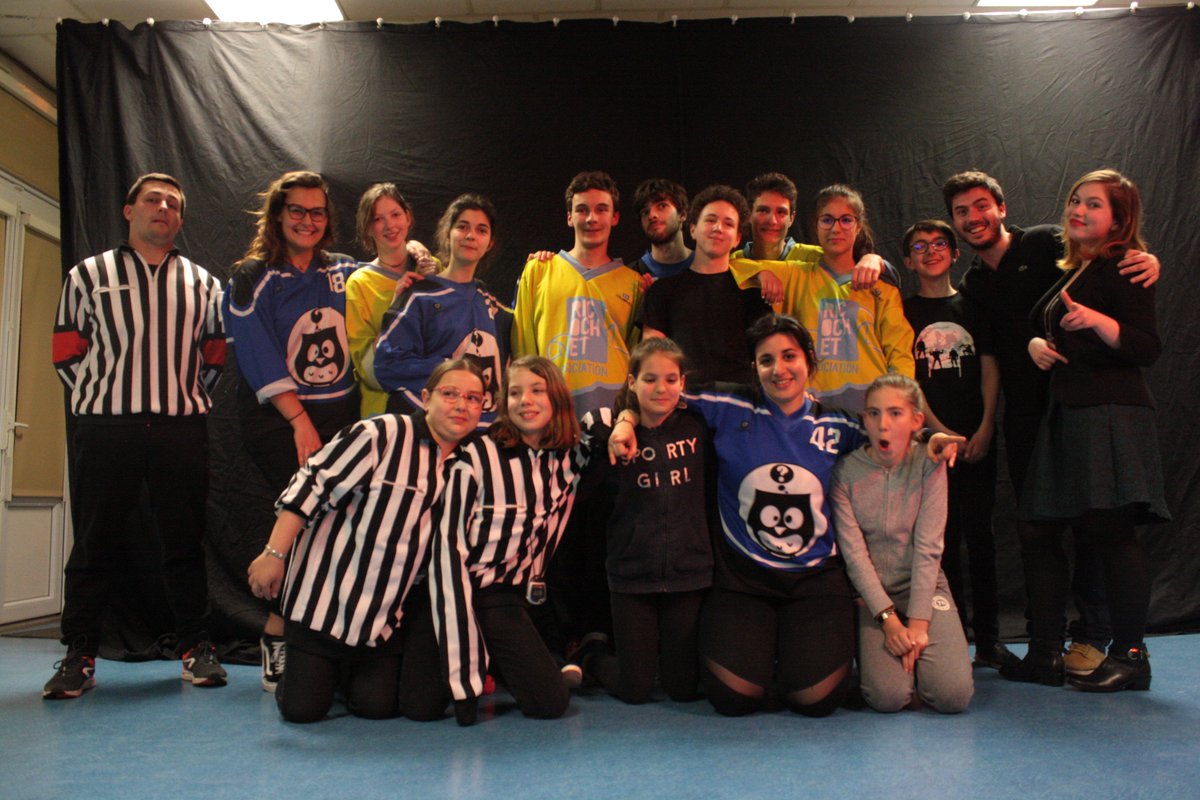 ricochetasso's tweet photo. #matchimpro ce vendredi à @ricochetasso @VilleduBouscat @JPTC_impro vs #jeunes @ricochetasso BRAVO et MERCI à tous #improvisation #spectacle https://t.co/O5A6cQ5rvi