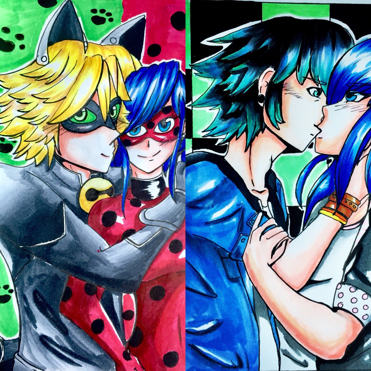 Elysian_Field6's tweet photo. Cooper illustrations here with a couple of snap shot sketches of fan art I am planning on getting prints made, ready to sell at Stoke con ✨✨✨😎✨✨✨✨✨✨ hope they turn out
#animesketches #lukacouffaine #lukanette #hotarubinomorie  #kageyama #miraculousladybug #hinatashouyou https://t.co/iKNjPmziBi