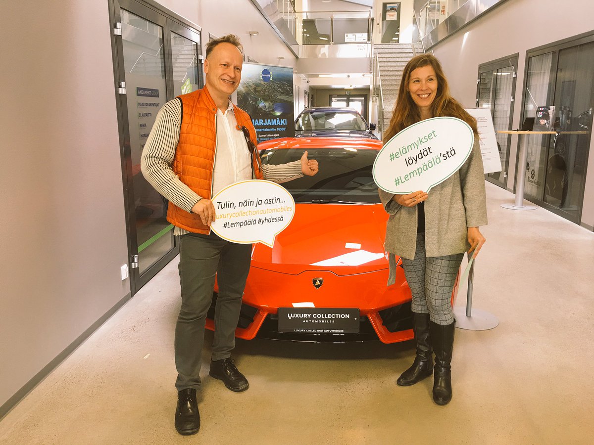 LempYrittajat's tweet photo. #Lempäälä'n yritysrastilla 4. sanomme #kyllä #yhdessä #yajot #tapahtuma #elämykset #luxurycollectionautomobiles https://t.co/vvUZZ8tlHl