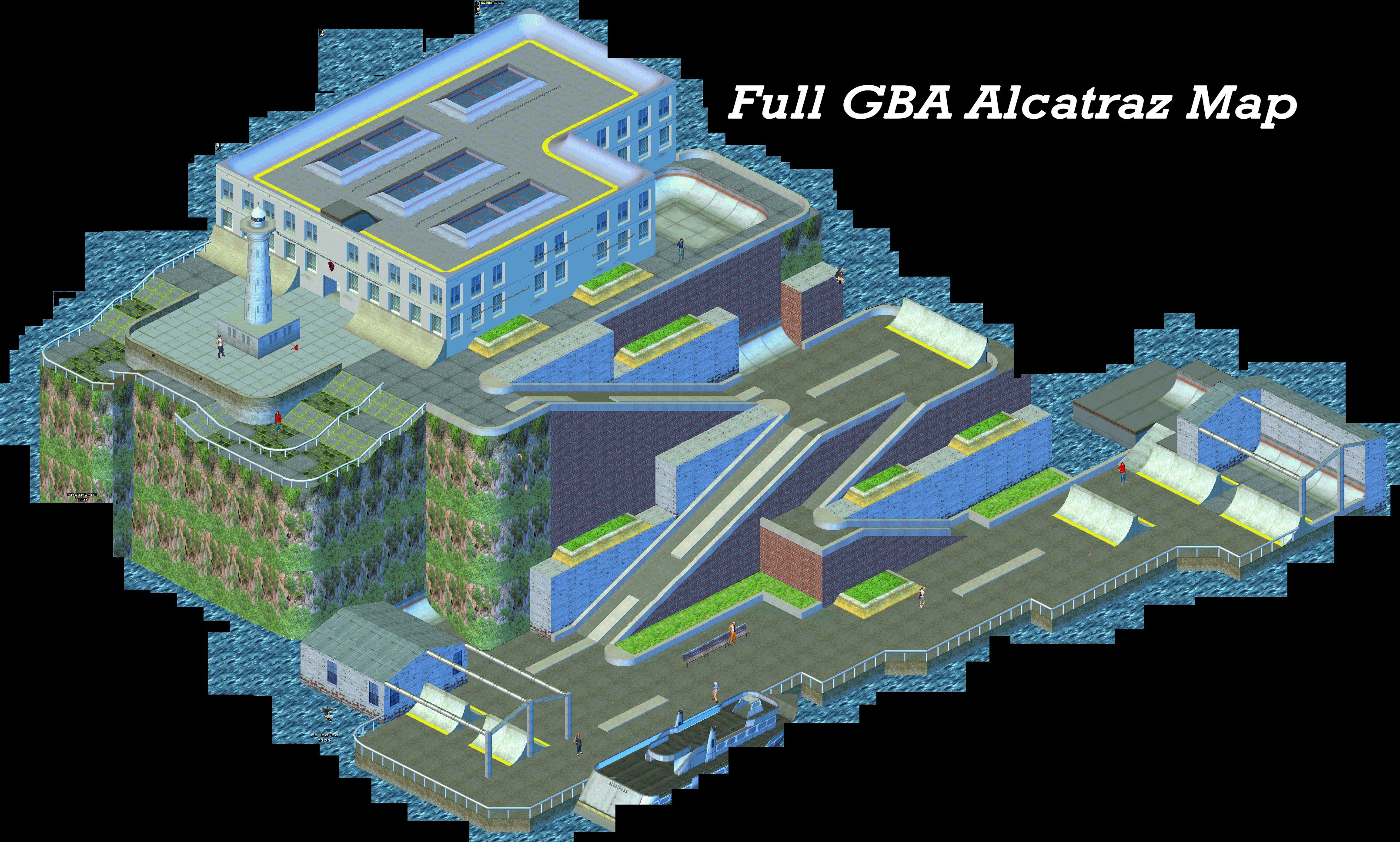 alcatraz prison map