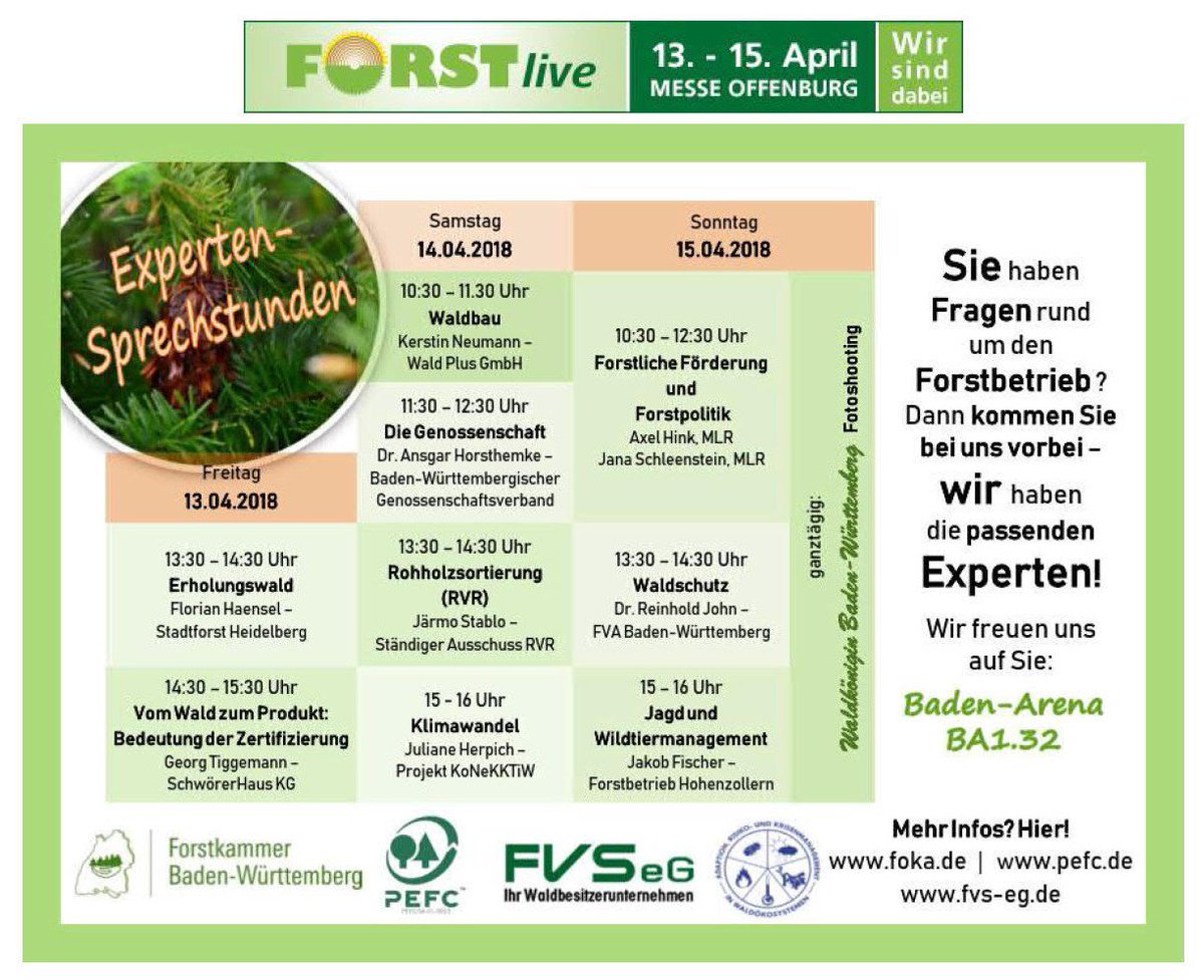 Forstkammer Bw E V On Twitter Sehen Wir Uns Zwischen 13 Und 15