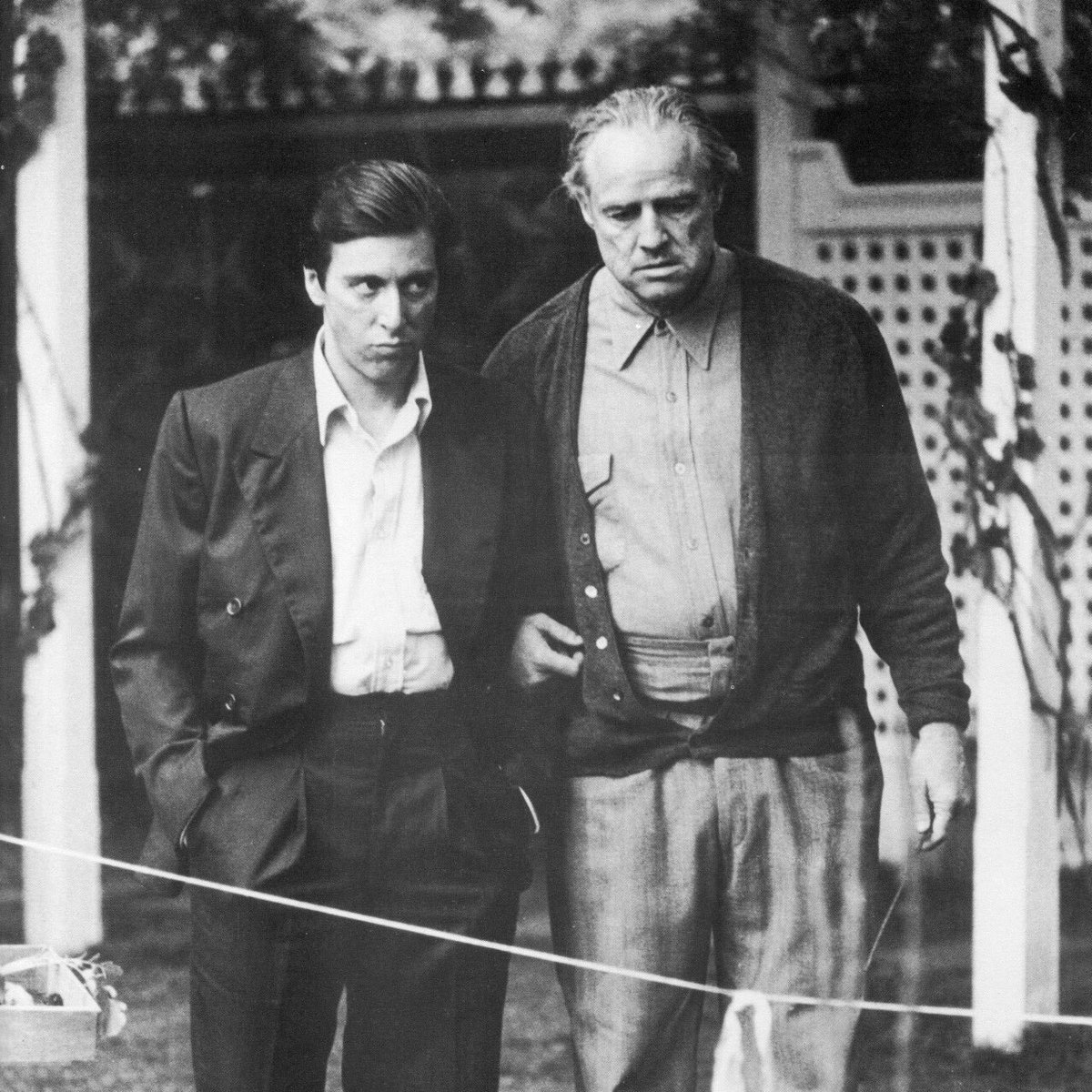 Movie Graf On Twitter Al Pacino Marlon Brando The Godfather 1972
