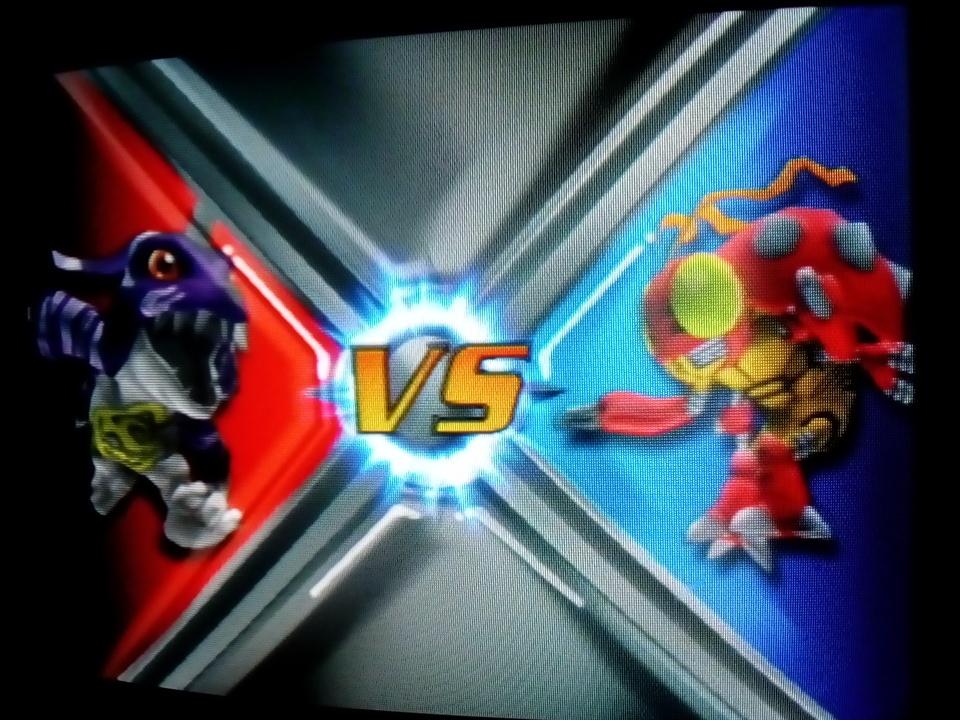 TheVideogameBoy's tweet photo. Digimon playstation 2 
#GabumonWins 
#TentomonLoses
#GameplayIT 
#April7th 
#SaturdayCrazy 
#Saturdayfromcrowds
#letsplay 
#BandaiNamcoGames
#PlayStation2 
#likegames https://t.co/R5VmM0ALN5