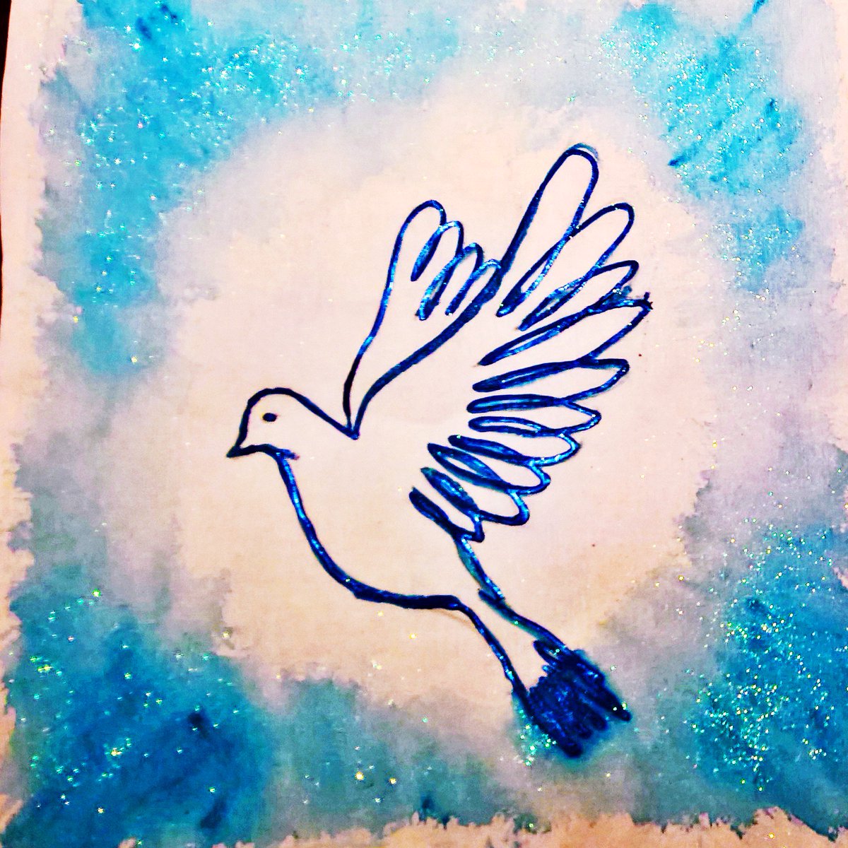 Песня мы рисуем голубей. Голубые картинки для срисовки. Голубь красками.