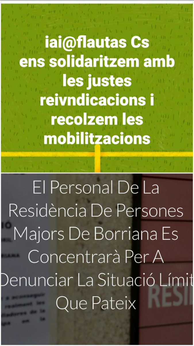 iaioflautasdeCS's tweet photo. iai@flautas
Solidaritat amb
la clase treballadora https://t.co/O51Zqnk8Nd
