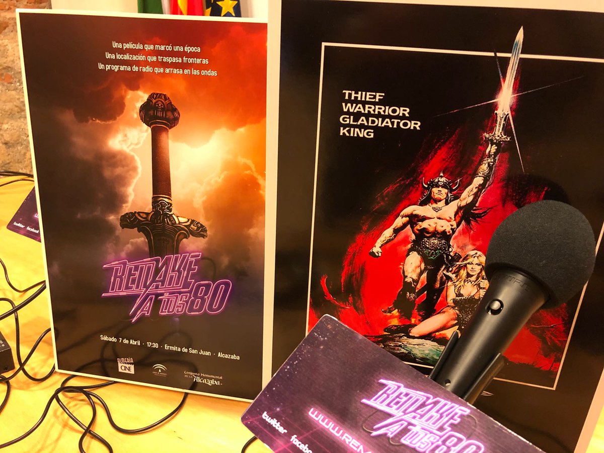Remakealos80's tweet photo. Crom nos observa desde lo alto de la Alcazaba... todo está preparado... Conan nos espera.

@Alcazabaalmeria @almeriadecine @Almeriacine 
#Conan - #Remakers - #los80 - #podcast - #Almeria https://t.co/NQ7x5ds484