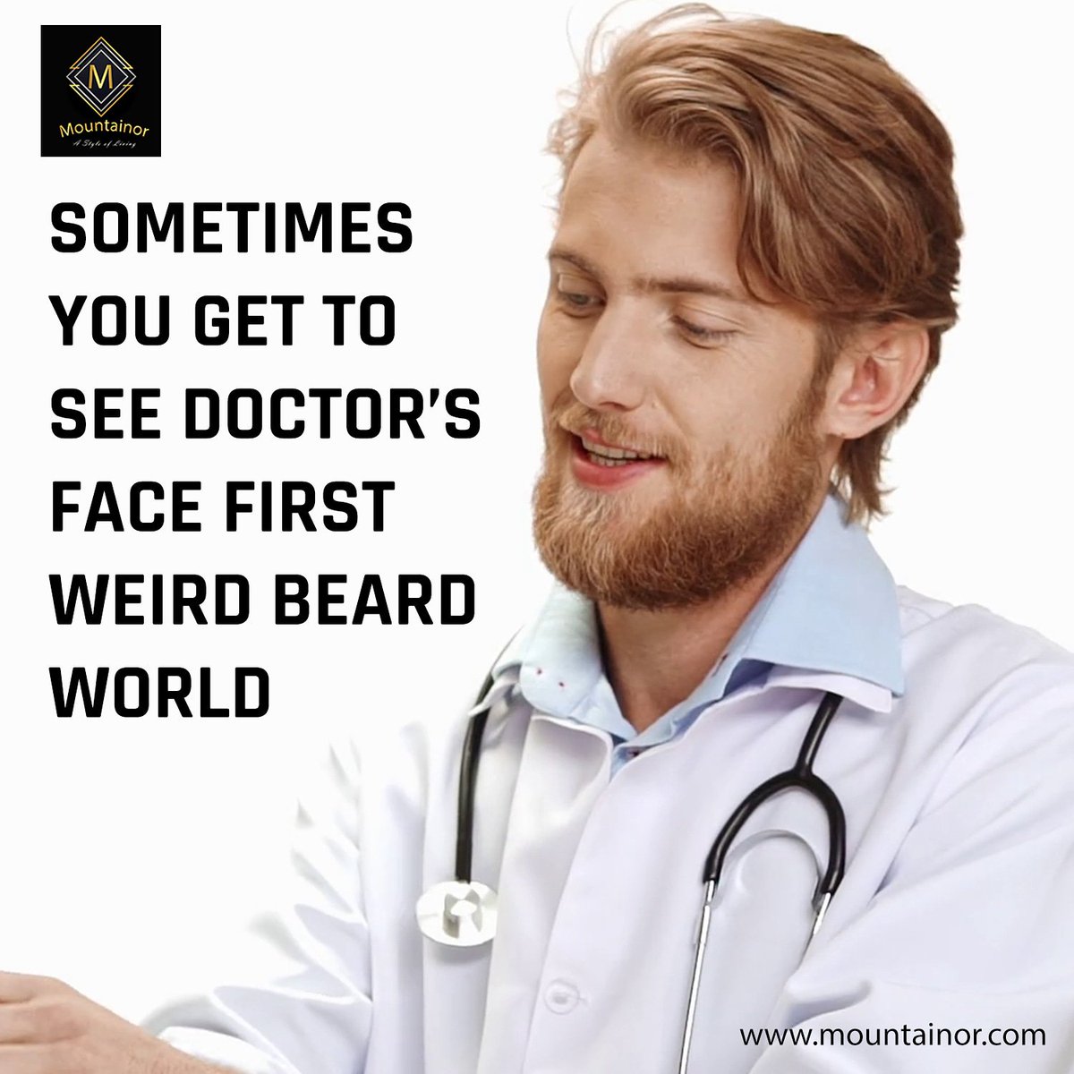 BeingMountainor's tweet photo. MR. BEARDOC

#Mountainor #doctor #professionaldoctor  #amazon #flipkart #grow #goforbeard #beardboy #Mountainer #Beard #Beardlove #instahair #beardgang #beardoil #grooming #beardking #bearded #style #beardstyle #beardiesofinstagram #beardboy #manly #beardcrew #ipl2018 #cheers https://t.co/MlK27Fuq3I