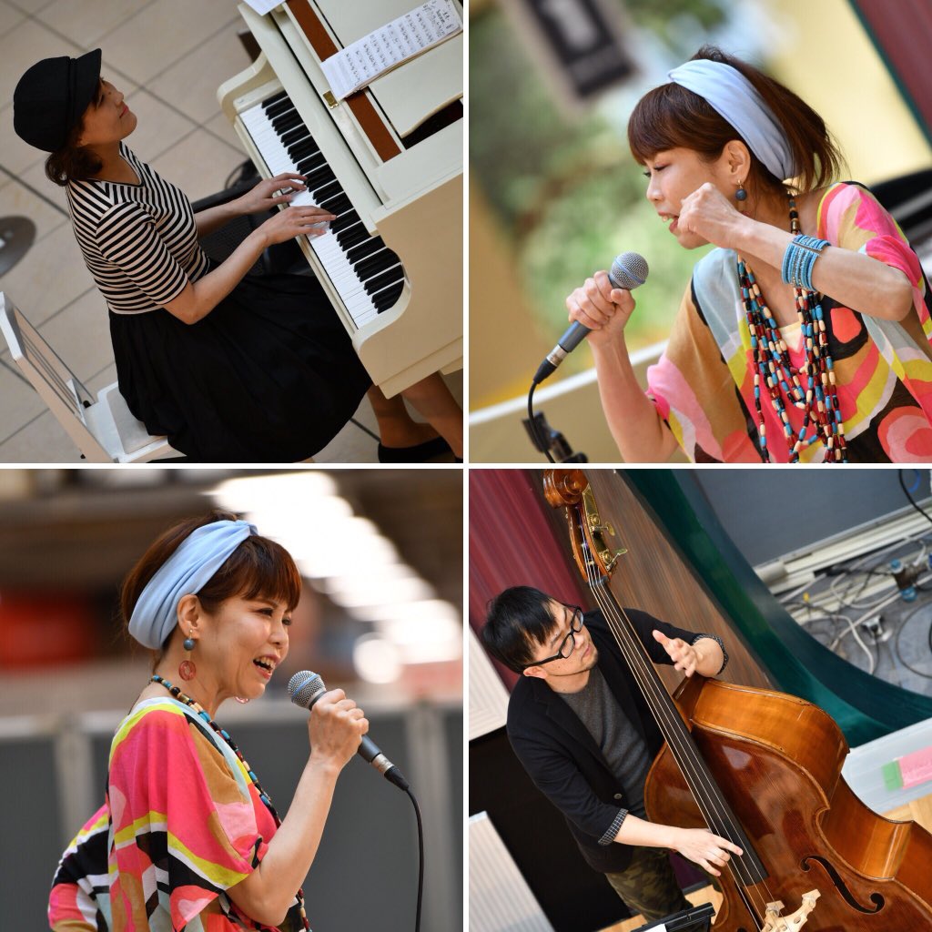 yukikatsu2's tweet photo. 4/7 イオンモール岡崎 Spring JAZZ Festival 今岡友美トリオ
#今岡友美 #イオンモール岡崎
#SpringJazzFestival #ジャズ https://t.co/dkb1Ubwf74
