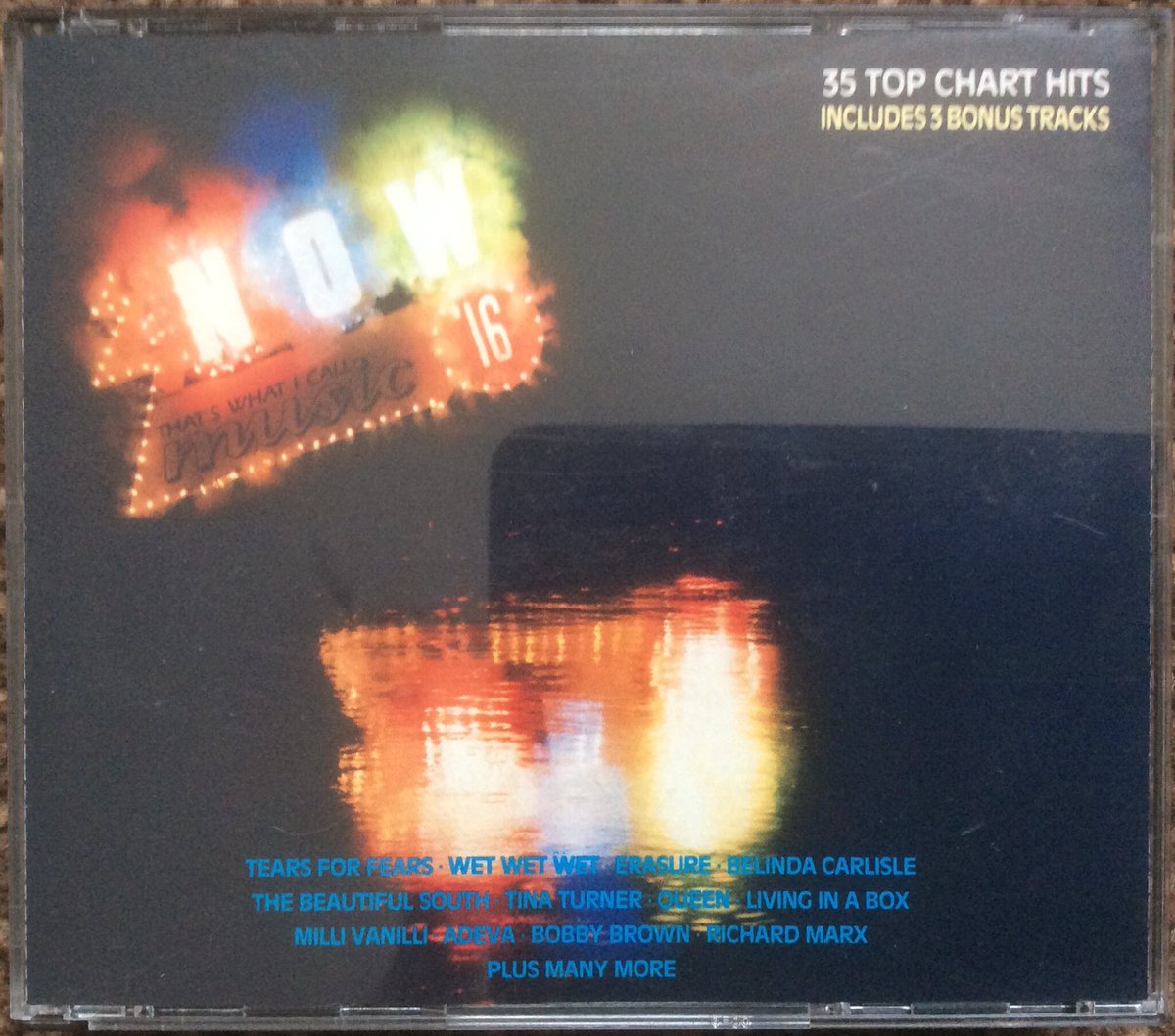 Poplifer73's tweet photo. NOW that’s what I call a bargain!
NOW 16 
Kerching!! 50p
@NOWMusic #NOW16 #NOWMusic #CharityShopFind #CharityShop https://t.co/UYcSCWgokh