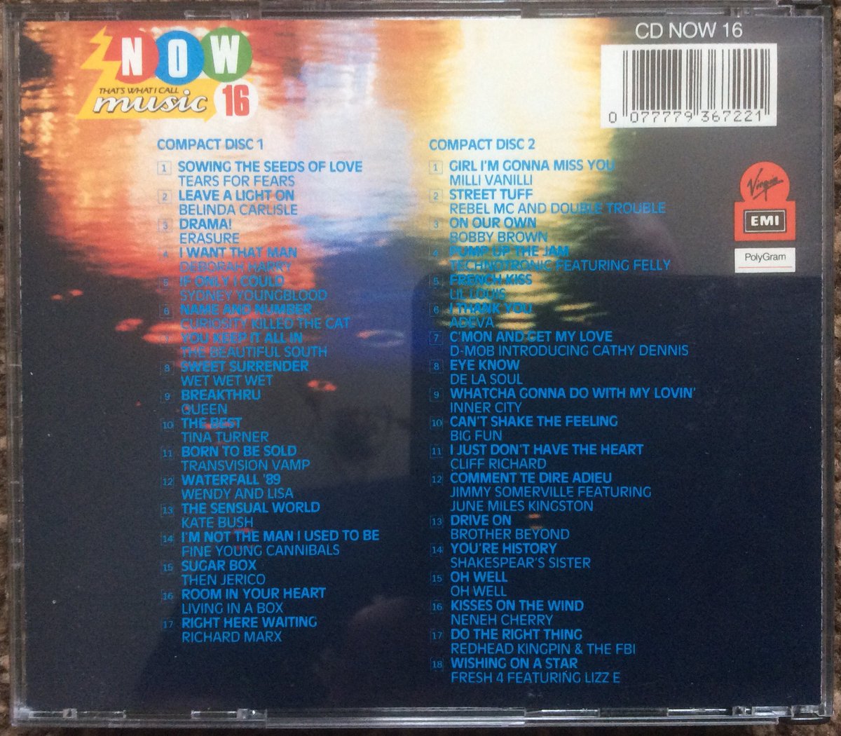 Poplifer73's tweet photo. NOW that’s what I call a bargain!
NOW 16 
Kerching!! 50p
@NOWMusic #NOW16 #NOWMusic #CharityShopFind #CharityShop https://t.co/UYcSCWgokh
